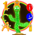 Talking cactus to teach kids