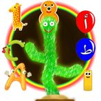 Talking cactus to teach kids