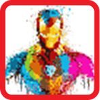 Superhero Star - Pixel Art