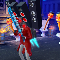 Toilet Monster Street Fight