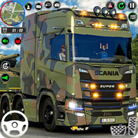 US Army Truck Military Game 3D