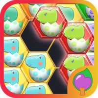 Dinosaur Hexa Puzzle Game : Di