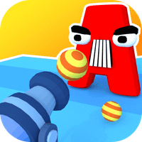 Happy Cannon Number 3D