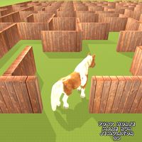Pony Horse Maze Run Simulator