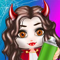 Halloween Fun Girl Makeup Game