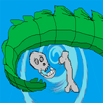 РУСЫ ПРОТИВ ПОДЛОЙ АТАКИ ЯЩЕРА