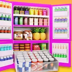 Fill Up Fridge:Organizing Game
