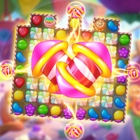 Funny Candy World Puzzle Games
