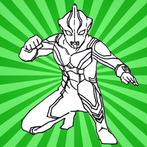 Ultra man Coloring pages