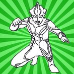 Ultra man Coloring pages