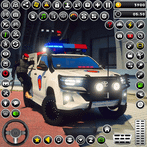 US Police Car Parking Games 3D