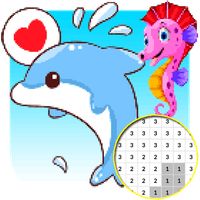 Sea Animals Color By Number
