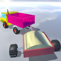 Truck rallycross car - racing