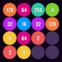 X2 Sticky Balls: 2048 Numbers