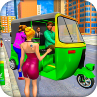 Tuk Tuk Auto Rickshaw Driving