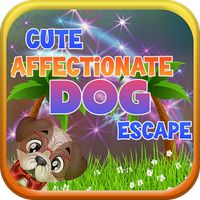 Cute Affectionate Dog Escape -