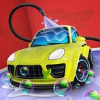 Kid's Toy Car Wash Game