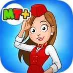My Town Airport games for kids