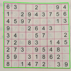 Sudoku Camera Solver