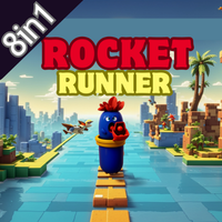 Rocket Runner:Endless Tap&Dash