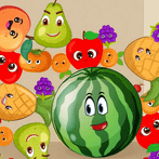 Watermelon Merge Fruit Puzzle
