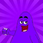 Talking Grimace Shake