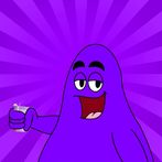 Talking Grimace Shake