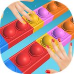 Pop It Colored Nails