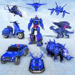Rhino Robot Car Transform Game