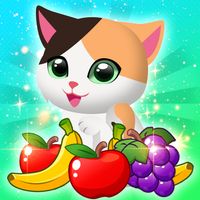 Cat Eats Fruits: Left & Right