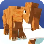 Blocky Dino Park Mammoth Rage