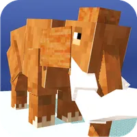 Blocky Dino Park Mammoth Rage
