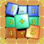 Sliding Math Puzzle - Simple E