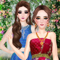 Indian Wedding Bridal Dress up