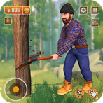 Lumberjack Wood Cutting Games