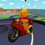 Winni the Poo Bike Racing
