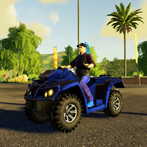 American Quad Atv Real Driving