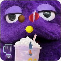 Grimace Shake Boba Tea DIY.