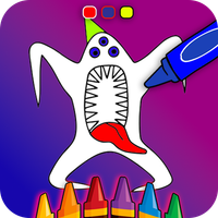 Garden NabNab 3 Coloring Book