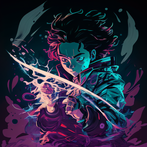 Anime Puzzle of demon slayer