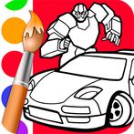 Kids Coloring Book for Boys