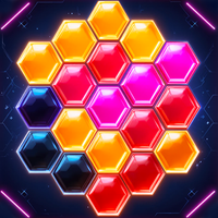Neon Hexa Puzzle