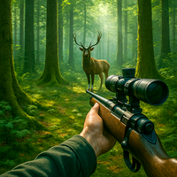 Deer Hunting Sniper Games 3D