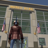 Dude Heist Bank Open World