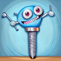 Screw Puzzle Pin - Master Nuts