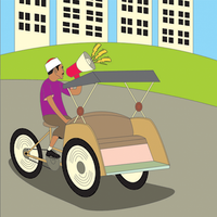 Becak Simulator Indonesia 3D