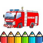 fire truck coloring book