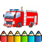 fire truck coloring book