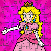 Princess Peach Game Jigsaw