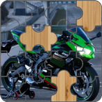 Ninja sports motorbike puzzle